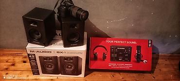 M-Audio studiya paketi və monitor kolonları 1) M-Audio AIR 192|4