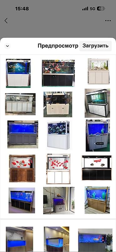 fish eye: Аквариумы с тумбой и декоративной подсветкой - Разнообразие форм и — 2