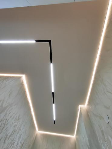 led люстры: Линейные световые системы и точечные светильники для натяжных потолков — 3