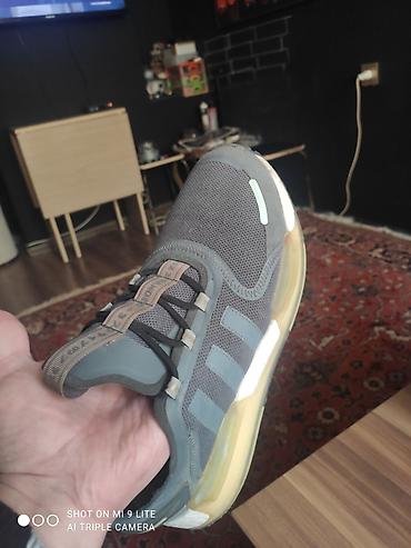 адидас: Adidas kişi idman ayaqqabısı - Model: Adidas (çoxzolaqlı yan dizayn) — 3
