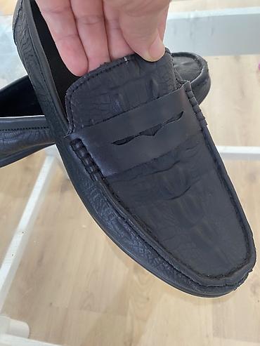 zene baletanke: Muške mokasine – crne unutrasnje gaziste 29 .5 cm - Klasičan penny — 5