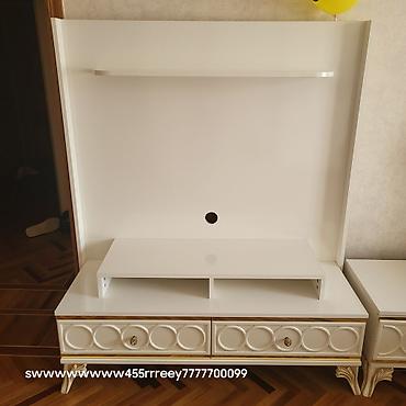 perla tv stend: Yeni, Düz TV altlığı, Polkalı, Laminat — 2
