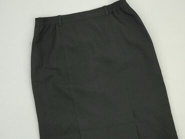 czarne spódnice skóra: Spódnica, S, stan - Dobry