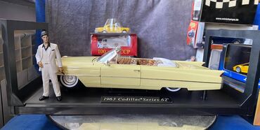 Avtomobil modelləri: Cadillac, 1963 il, 1:18, Dəmir, Ödənişli çatdırılma — 9