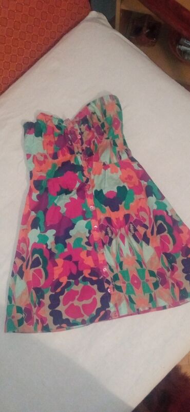 Haljine: H&M S (EU 36), bоја - Šareno, Top (bez rukava)