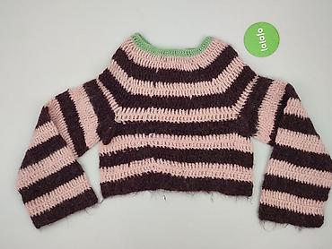 sweter hippie: Hand Knitted, Sweter damski, rozmiar S — 2