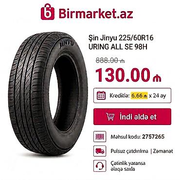 Yeni Şin Jinyu 225 / 60 / R 16