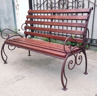 Bağ, çöl masa və oturacaq dəstləri: Metal EN MMC olaraq istədiyiniz forma və ölçüde demir işlerinin — 23