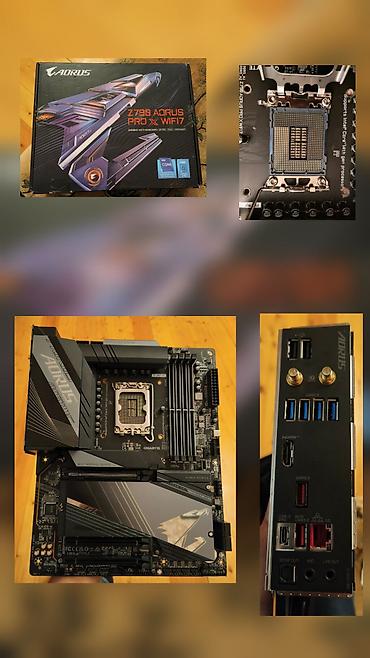ssd 1 tb: Ana Platası Gigabyte Z790 AORU, Yeni — 5