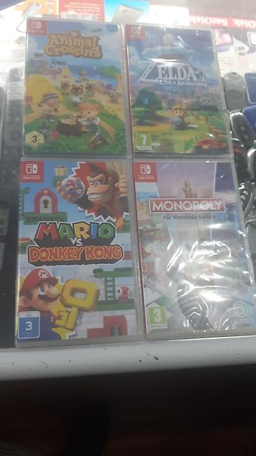 nintendo switch 3 lite: Nintendo Switch üçün oyun diskləri (fiziki kartric qutuları) dəsti — 1