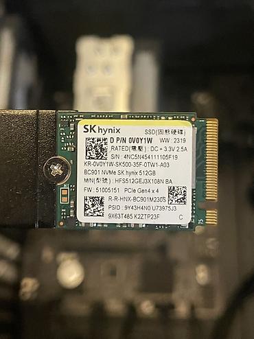 ddr4 ecc: Накопитель для ПК, Б/у, SK Hynix, SSD, 512 ГБ, 2.5", Для ПК — 2