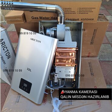 Pitiminutkalar: ERATO 32 həcmli turbo fanlı su qızdırıcısı – ocaqlı mini kombi qazanı — 8