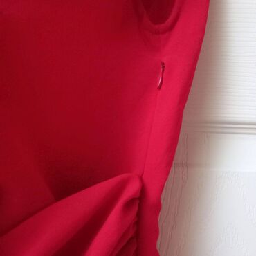 Bluze: Zara, XS (EU 34), Poliester, Jednobojni, bоја - Crvena — 3
