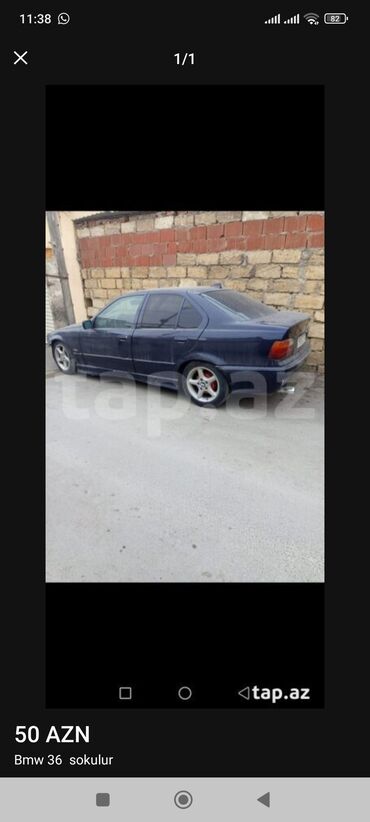 Москвич: Bmw E36 sökülür ehtiyat hissələri satılır bmw E36 aid ehtiyat