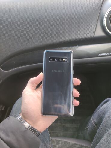 Samsung: Samsung Galaxy S10, 128 GB, rəng - Qara, Düyməli, Barmaq izi