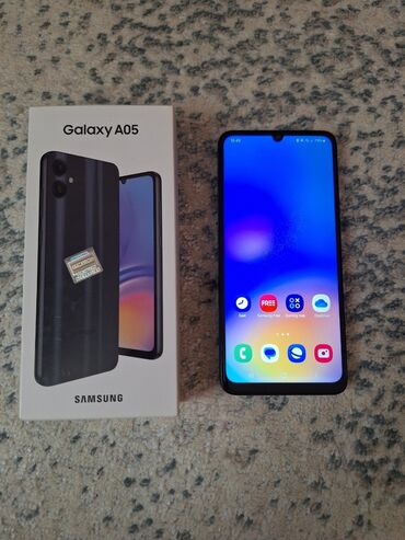 Samsung: Samsung Galaxy A05, 64 ГБ, цвет - Черный, Две SIM карты