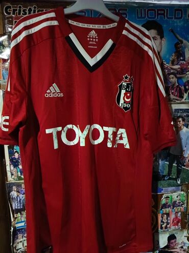 Futbolkalar: Futbolka, Adidas, M, rəng - Ağ — 13