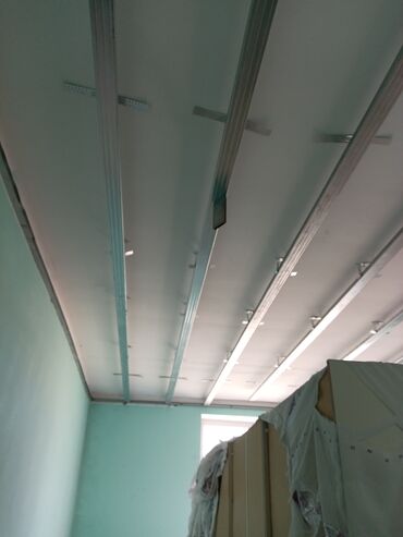 Tavan işləri: Bütün növ alcipan işləri görülür tv stent, figurlu tavan, düz tavan — 15