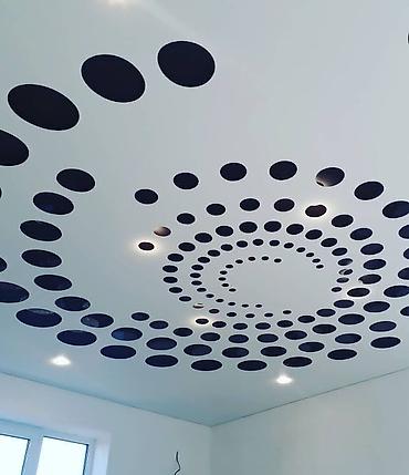 Натяжной потолок: Натяжной потолок Глянцевое, Матовое, 3D потолки Монтаж, Гарантия, Демонтаж — 11