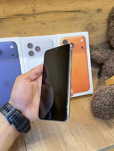 86: IPhone 11 Pro Max, Б/у, 64 ГБ, Серебристый, Коробка, В рассрочку, 86 % — 6
