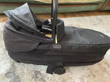 Коляски: Коляска, цвет - Черный, Б/у — 18