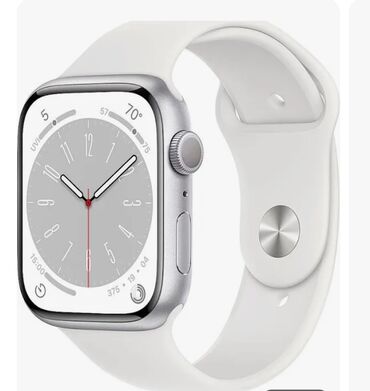 12 про макс цена бишкек бу: Apple Watch серия 8 
45мм Silver Aluminium case white sport band Б/У