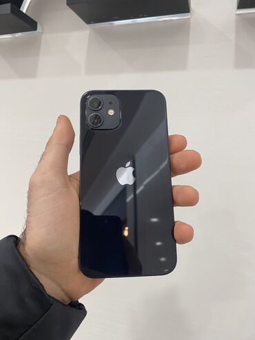 telefon 80 azn: IPhone 12, 64 GB, Qara, Simsiz şarj, Sənədlərlə, Zəmanət