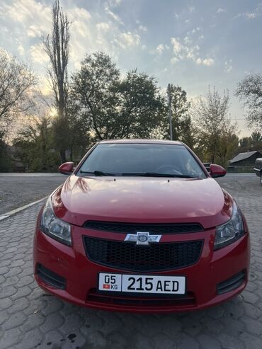 передвижной дом: Chevrolet Cruze: 2012 г., 1.6 л, Механика, Бензин, Седан