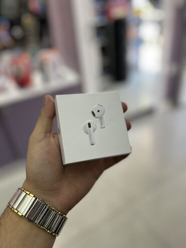 mikro nausnik qiymeti: Simsiz (Bluetooth) Qulaqcıqlar, Apple, rəng - Ağ