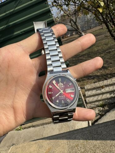 Qol saatları: Qol saatı, Orient, rəng - Qırmızı — 17