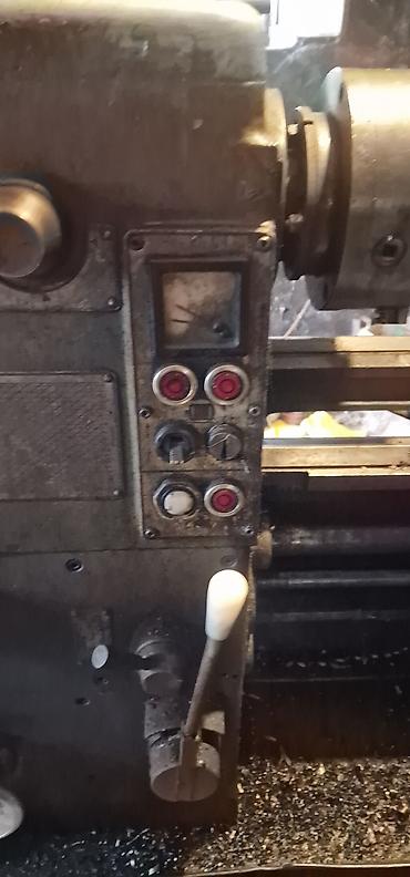 pracka sa laserom: Universalni strug za metal – industrijski model sa električnim pogonom — 4