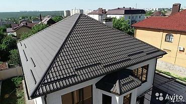 Кровля крыши: Крыша жабабыз баасы келишимдуу турдо металлочерепица жана профнастил — 2