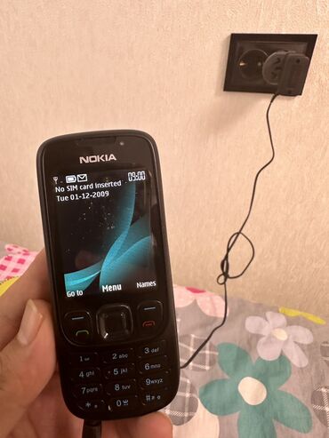 нокио 3310: Nokia 6220 Classic, Жаңы, 2 GB, түсү - Кара, 1 SIM