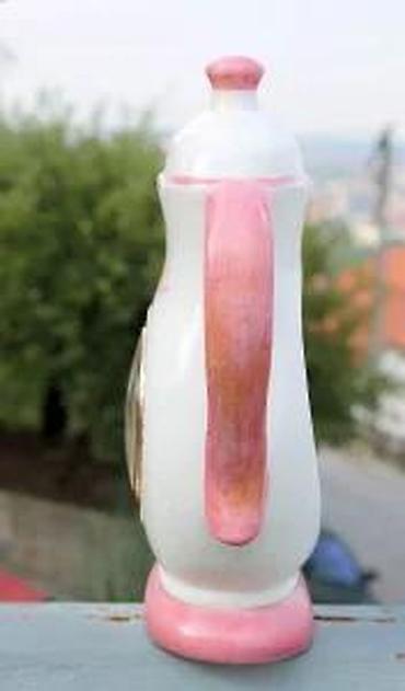 Satovi za kuću: Vtg Kaminski ukrasni keramički sat u obliku čajnika 26 cm!. Ispravan — 12