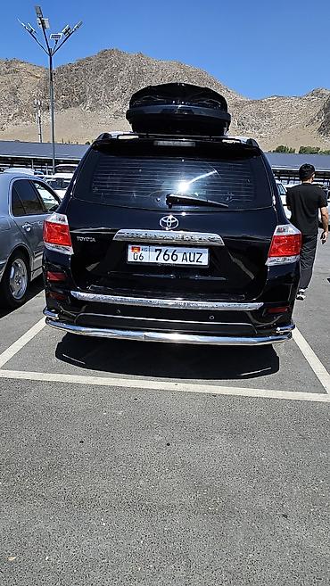 высокие машины: Toyota Highlander: 2013 г., 3.5 л, Автомат, Бензин, Кроссовер — 2