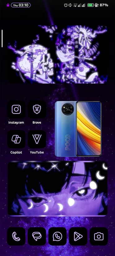 Poco: Poco X3 Pro, 128 GB, rəng - Göy, Sensor — 10