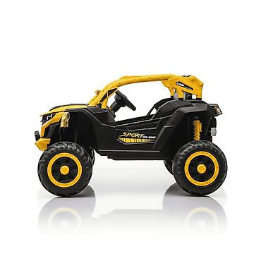 kožne helanke: Dečiji kvad na akumulator Quad-718 Žuti (12V) sa daljinskim — 2