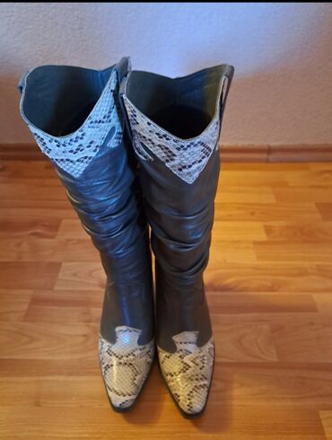 cipele sa animal printom: High boots, 38