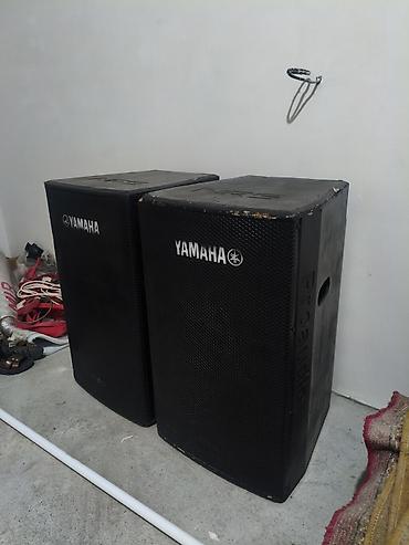 дрон видео: Пара акустических систем Yamaha (паспортные напольные/портативные — 1