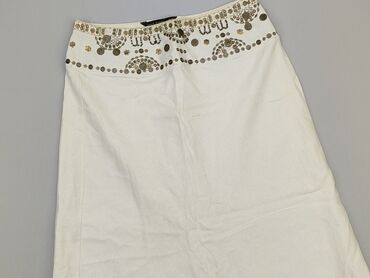 biała spódnice na lato: Spódnica, XS, stan - Dobry