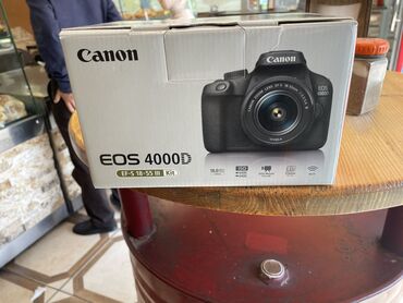 canon eos 6d: Canon eos 4000D
Yenidir.İstifadə olunmayıb