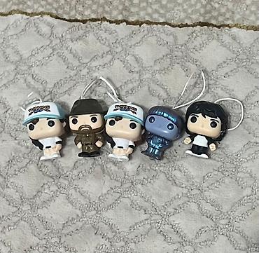 Набор мини-фигурок-брелоков в стиле Funko Pop. - В комплекте 5