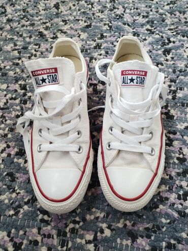 converse patike: 36.5, bоја - Bela