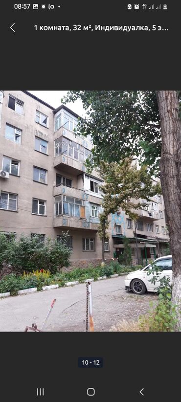 квартира жил массив кок жар: 1 комната, 35 м²