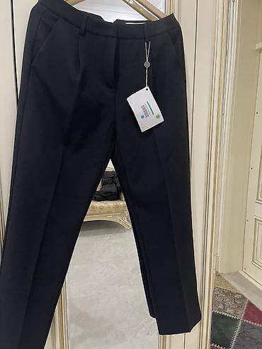 alt geyimi: Klassik Şalvar, Off-White, S, rəng - Mavi — 4