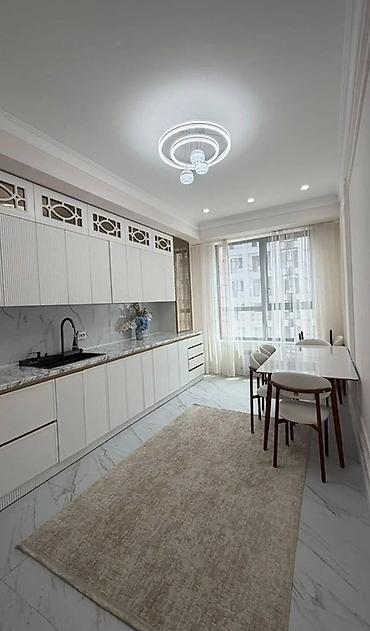 квартира нурзаман: 3 комнаты, 105 м², Асанбай мкр 11 этаж, Дизайнерский ремонт — 4