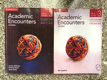 ağ qan kitabı: Academic Encounters(Cambridge)-2-ci nəşr. Birinci kitab(tünd göy