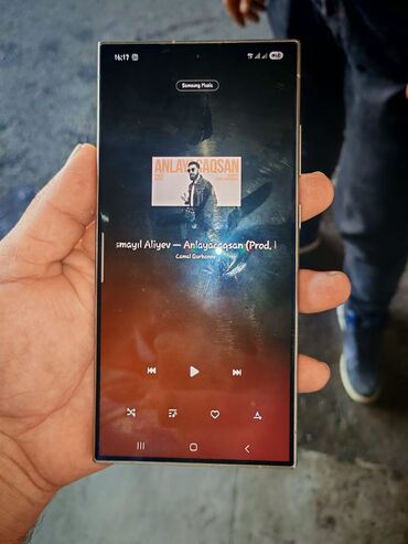 iphone 12 qiymeti bakida: Samsung Galaxy S24 Ultra, 256 GB, rəng - Bej, Sensor, Barmaq izi, İki sim kartlı