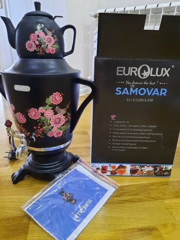 Baklar və çənlər: Yeni Elektrik Samovar, 4 l, Ünvandan götürmə