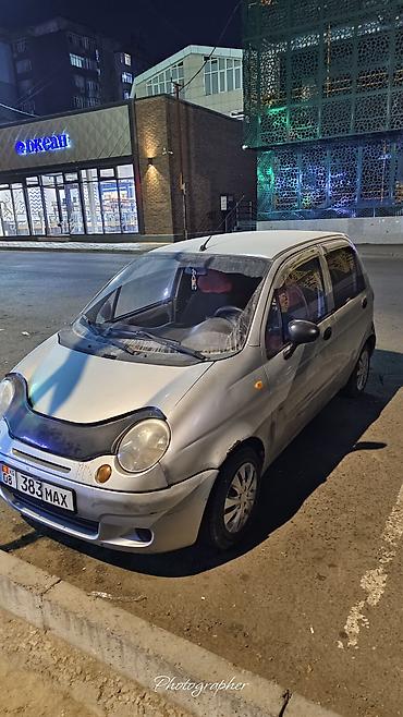 shevrolet jentra: Daewoo Matiz: 2010 г., 0.8 л, Механика, Бензин, Хэтчбэк — 2